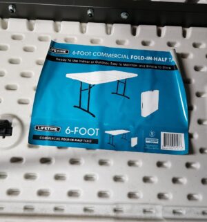 b18- 6ft folding table - Image 3