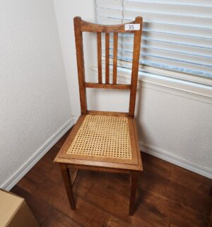 b35- Cane Seat Art Nouveau bentwood bistro chair