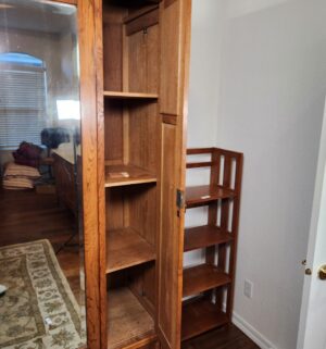 b40- Antique French Oak Wardrobe. Amazing Condition - Image 7