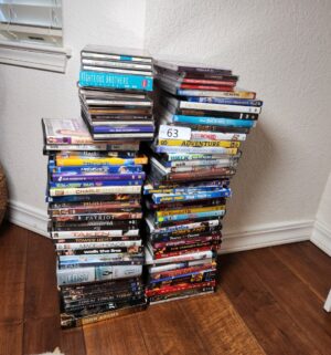 b63- DVD & CD collection