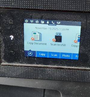 b73- HP Officejet pro 8715. Fully Tested/works. Used to print auction labels - Image 3