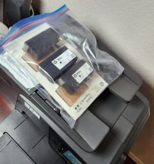 b73- HP Officejet pro 8715. Fully Tested/works. Used to print auction labels - Image 4