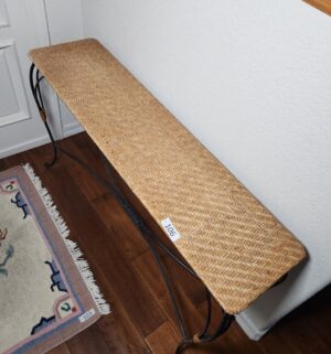 b106- Rattan Top Sofa/Entry Table - Image 3