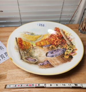 b153- Large Platter made in Italy
