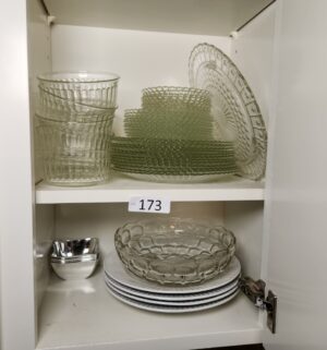 b173- Dishes in cupboard