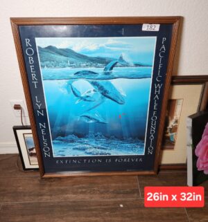 b182- Pacific Whale Foundation. Signed by Robert Lyn Nelson
