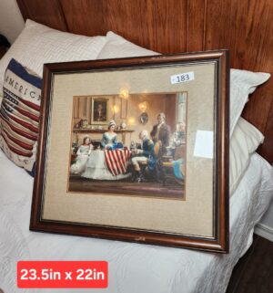 b183- Birth of Old Glory Print