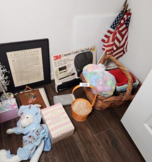 b198- misc items in closet