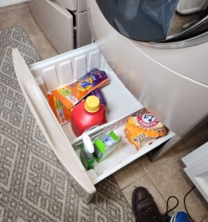b226- Kenmore Elite Smart Washer. Fully Tested/works. Contents not included - Image 5