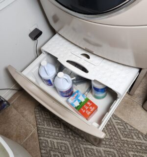 b227- Kenmore Elite Natural Gas Dryer. Smart Heat. Fully Tested/works. Contents not included - Image 8