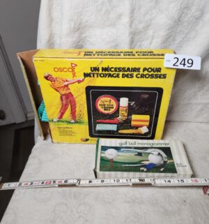 b249- vintage golfing items