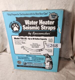 b268- Water Heater Straps