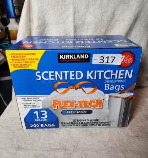 b317- kirkland garbage bags