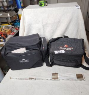 b323- first aid bag, cooler
