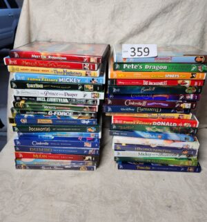 b359- Disney DVDs