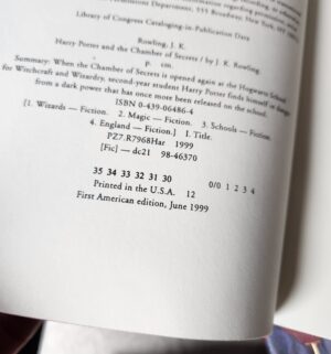 b370- Harry Potter 1st Edition Books - Image 3