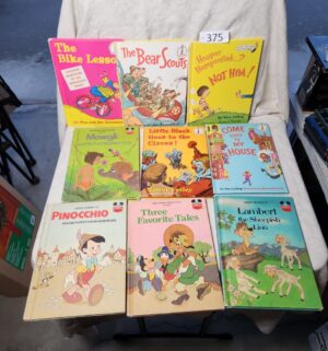 b375- Vintage Disney Books