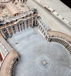 b414- St. Peters Basilica and Square Model - Image 4