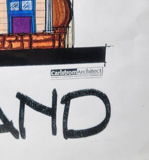 b426- Storyland Front Elevation. Carlstrom Architect - Image 3