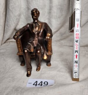 b449- 1930s Abraham Lincoln Memorial statue replica