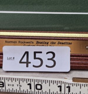 b453- Beating the Deadline by Norman Rockwell - Image 3