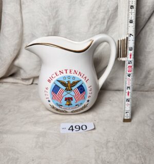 b490- Vintage McCoy Bicentennial Pitcher