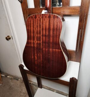 b514- Yamaha FD02 Acoustic Guitar w/ Leather case - Image 5