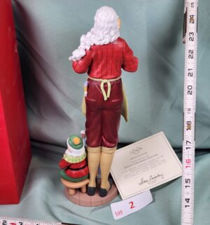 d2- Lenox Santas Finishing Touches 2013 Pencil Santa - Image 3