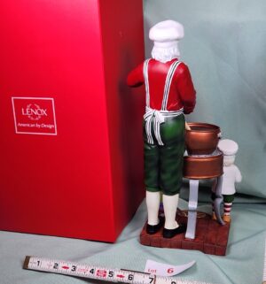 d6- Lenox Pencil Santa. Santas Fudge Shop 2017 Edition - Image 4