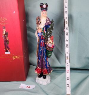 d14- Lenox Pencil Santa figurine from the Czar of Christmas