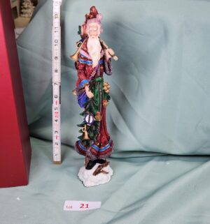 d21- 1999 Lenox Minstrel Santa figurine