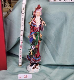 d23- Lenox Minstrel Pencil Santa figurine