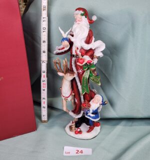 d24- Lenox Pencil Santa Forest Friends 2011 edition