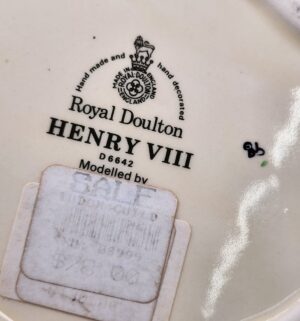 d29- Royal Doulton Henry VIII large character Toby Jug Set - Image 3