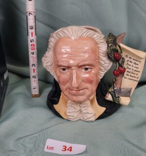 d34- George Washington D6965 Royal Doulton - Image 1