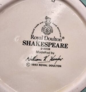 d37- Shakespeare D6938 Royal Doulton - Image 3