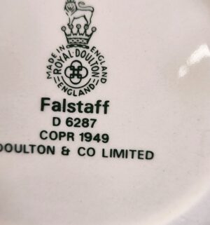 d38- Falstaff D6287 Royal Doulton - Image 3