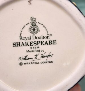 d41- Shakespeare D6938 Royal Doulton - Image 3