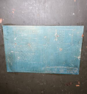 c4- antique Corps of engineers US Army wood crate. Fort Belovir, Virgina - Image 5