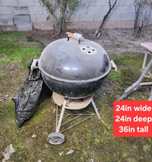 c6- large weber charcoal bbq