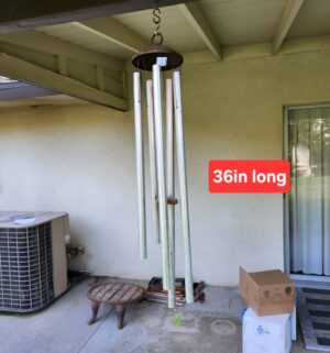 c19- vintage wind chime