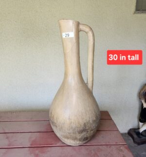 c29- vintage oinochoe, greek wine jug. Damaged & repaired