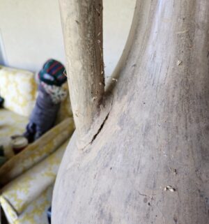c29- vintage oinochoe, greek wine jug. Damaged & repaired - Image 5