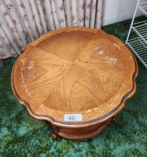 c40- mid century roudn occasional table - Image 2