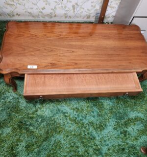 c43- mid century bassett coffee table w/ drawer. Excellent condition - Image 3