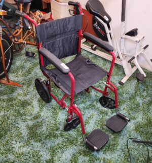 c55- medline transport chair. Great shape - Image 1