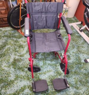 c55- medline transport chair. Great shape - Image 2