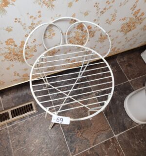 c69- vintage vanity stool - Image 2