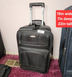 c76- samsonite rolling luggage - Image 1