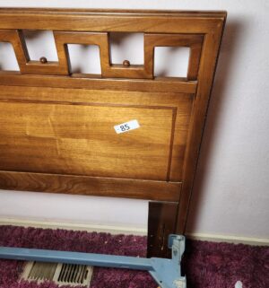 c85- Mid Century Queen/Full headboard only. No frame - Image 2